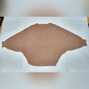 Dreamers Orange Brown Sweater Size S/M